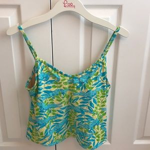 Lilly Pulitzer Vintage Bathing Suit Top Size 8